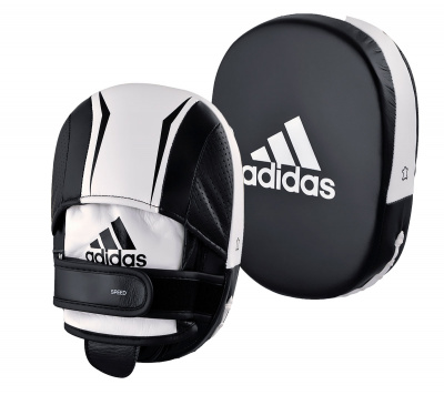 Лапы Speed 550 Micro Air Focus Mitt черно-белые Adidas adiSP550FM