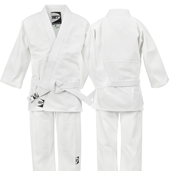 Кимоно Дзюдо Green Hill Junior JSJ-10226, белое