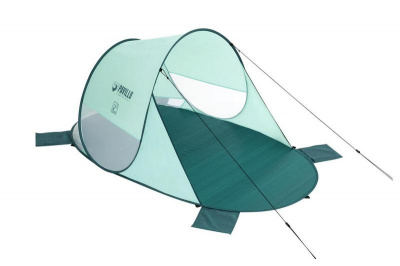 Палатка 2-местная Bestway Beach Quick 2 1 слой, 190T polyester PU, 500мм, 110гр/м2 PE 68107
