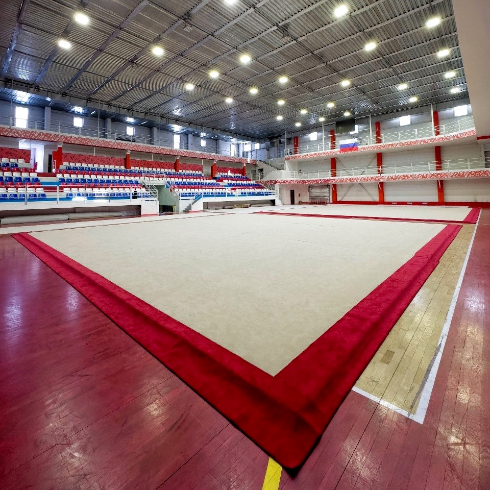 Ковер гимнастический GymSport PROF PREMIUM RED 14Х14