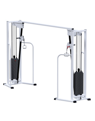 Кроссовер на базе блочной рамы ARMS INVAR081.2х90 (стек 2х90 кг) | Premium Fitness