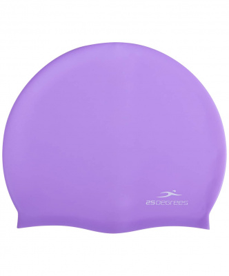 Шапочка для плавания 25DEGREES Nuance Purple, силикон, детский