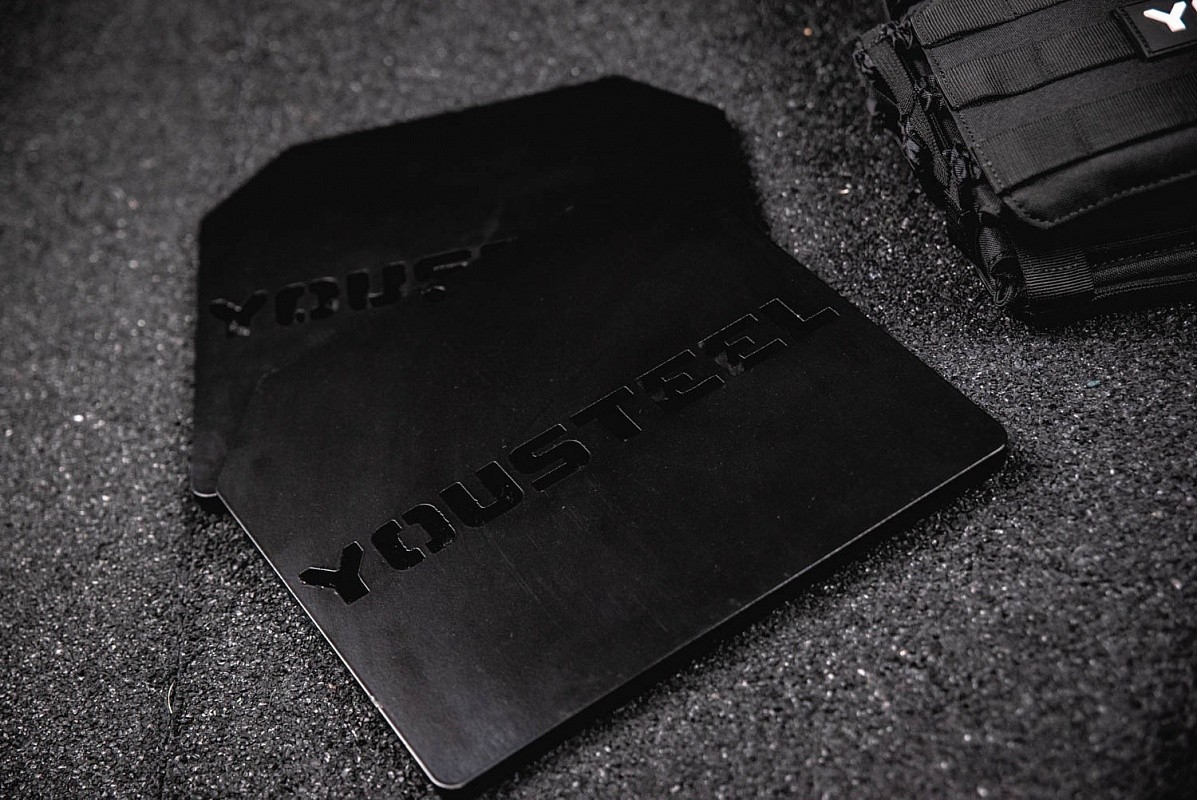 Жилет утяжелитель c плитами, 9 кг YouSteel