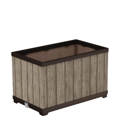 Кашпо-грядка прямоугольная, светлый кофе DECO RECTANGLE PLANTER