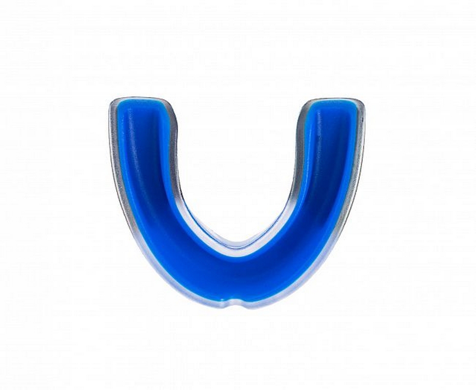 Капа одночелюстная Clinch Contender Triple Layer Mouthguard C513 сине-черный