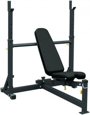 Олимпийская, многопозиционная скамья со стойками Impulse IFOB | Premium Fitness