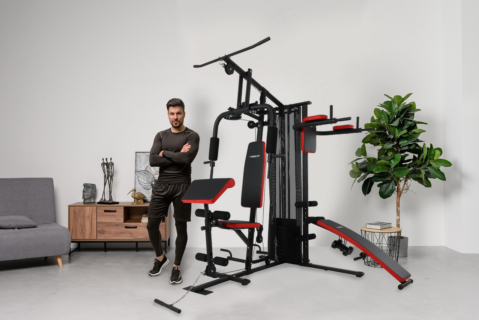 Силовой комплекс UnixFit BLOCK PRO BSBLPRO | Premium Fitness