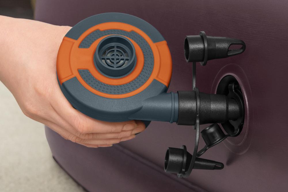 Насос электрический Bestway 4.8В на аккумуляторах Sidewinder зарядка от USB, 565л/м, 62155