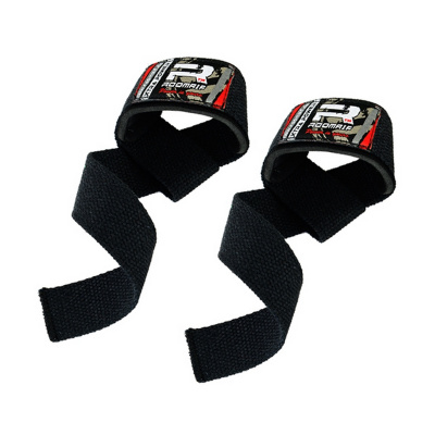 Ремни для тяги Roomaif RWS-605 Black | Premium Fitness