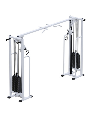 Кроссовер ARMS на базе блочной рамы (стек 2х75 кг) AR081.2х75 | Premium Fitness