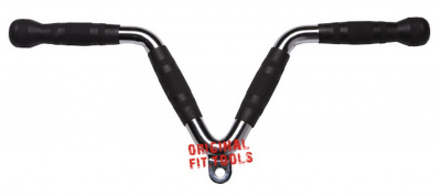 Ручка для тренировки трицепса Original Fit.Tools FT-MB-TRCG 57см | Premium Fitness
