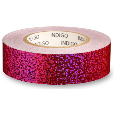 Обмотка для гимнастического обруча, 20ммx14м, на подкладке Indigo Crystal IN139-PI розовый