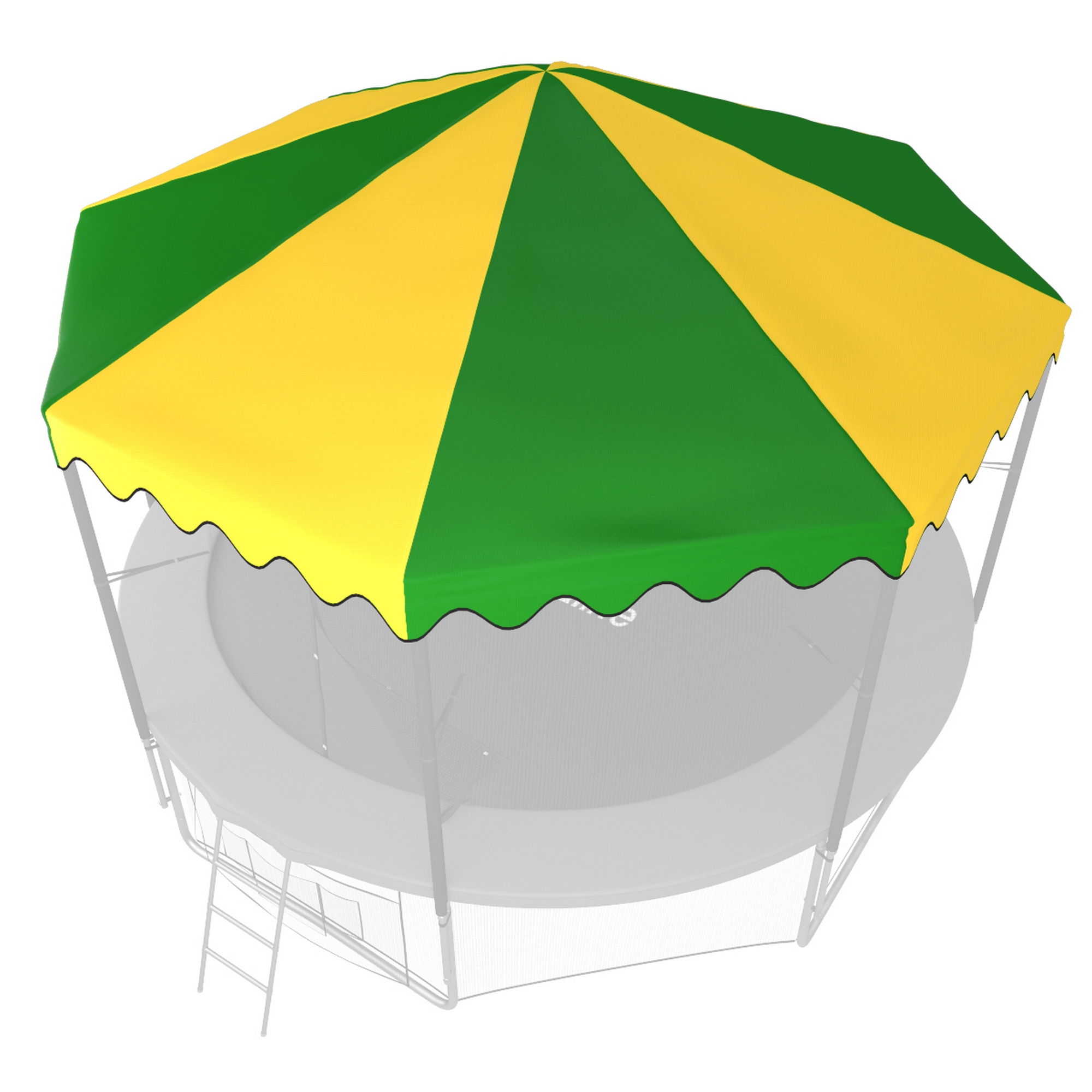 Крыша для батута Unix Line 14 ft ROU14GR Green\Yellow