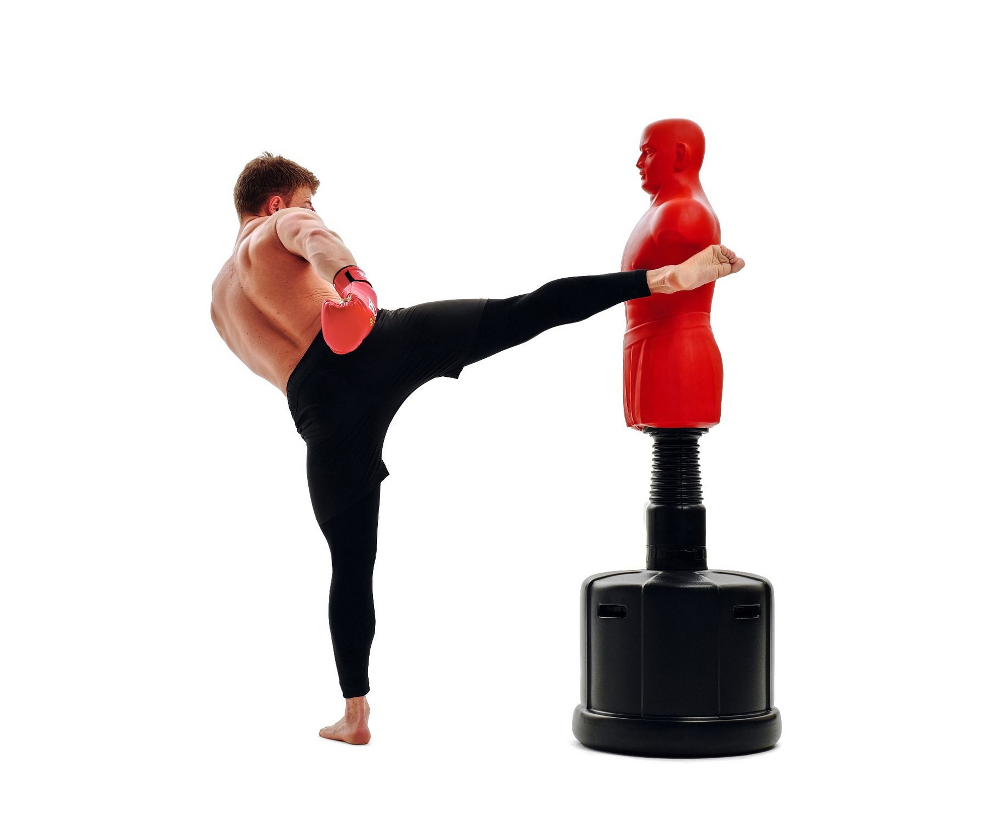 Манекен DFC Boxing Punching Man-Medium TLS-BR красный