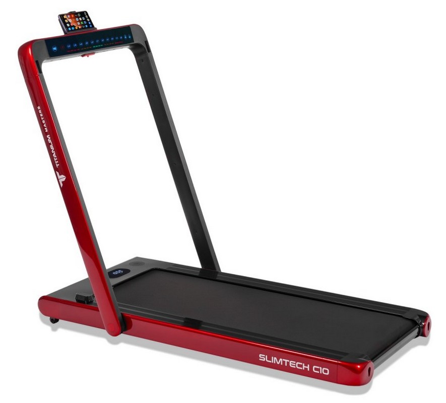 Беговая дорожка Titanium Masters TM Slimtech C10 красная