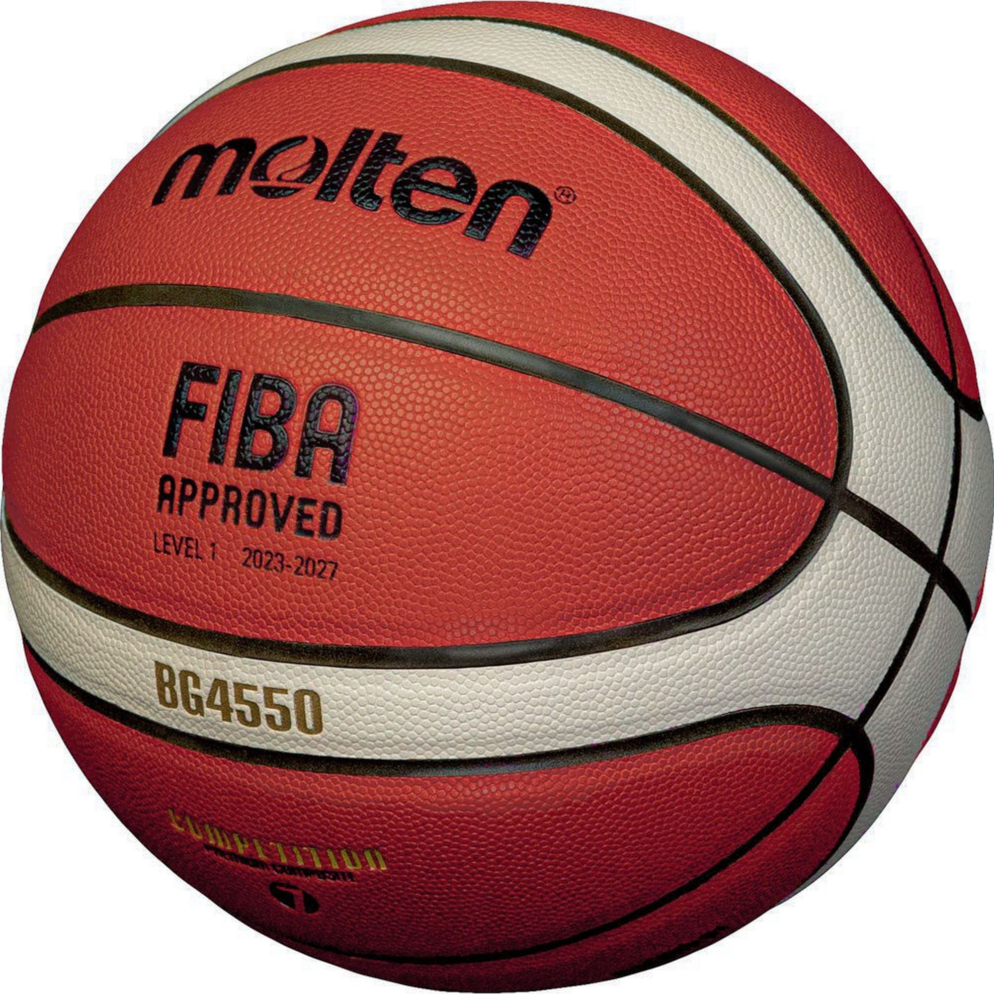 Мяч баскетбольный Molten FIBA Approved B6G4550X р.6