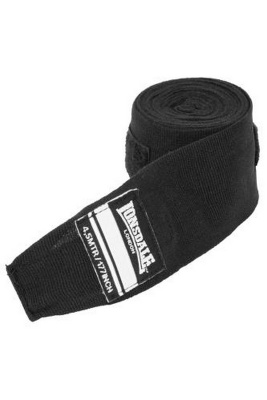 Бинты 650см Lonsdale Pro Hand 160008 350 BK черный
