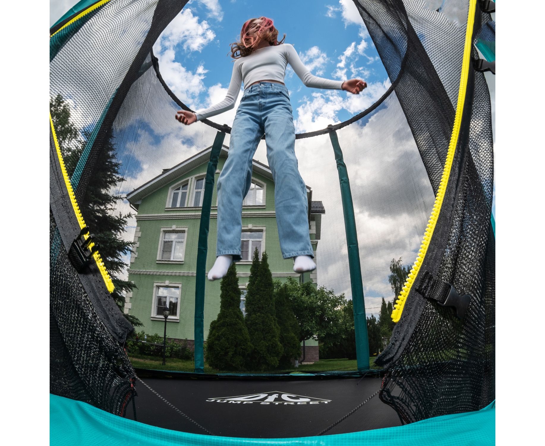 Батут DFC Jump Street 6ft внутр.сетка (183cм) 6FT-JST-E